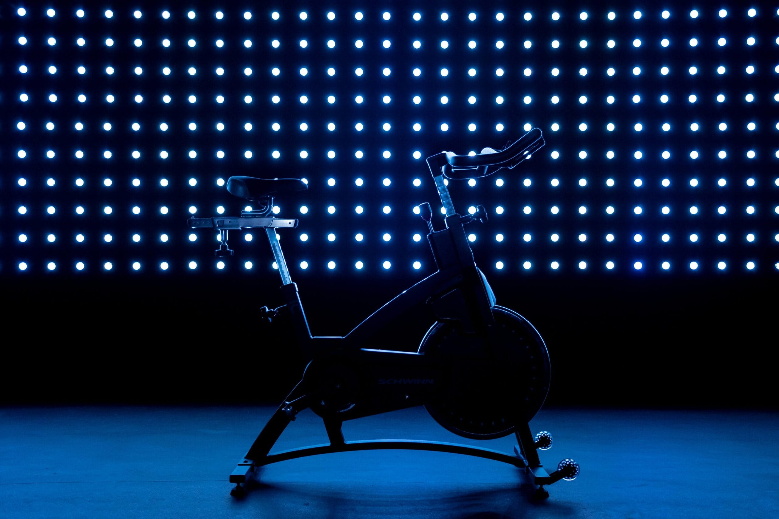 Quiet Magnetic Exercise Bike In A Modern Apartment Living Room